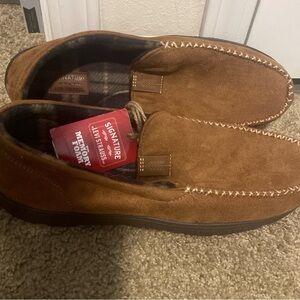 Levi's Men's Tan Suede Slip-On Loafers